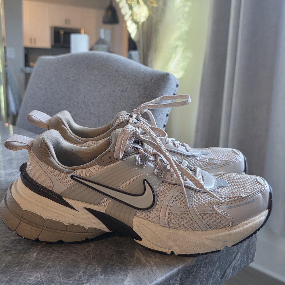 Nike Beige Athletic Sneakers